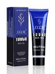 Інтимний лубрикант Silk Touch на водній основі для іграшок та мастурбації - мініатюра 4