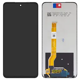 Дисплей Realme 11 5G, C55, Narzo N55; OnePlus Nord CE3 Lite 5G; Oppo A1 5G, A58 4G, A98 5G, чорний, без рамки, Original (PRC), CPstrong375/CPstrong577/PHS110/RMX3710/DI0672JNI01, #1540452110/PM6721J1