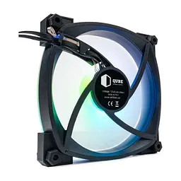 Кулер до корпусу Qube M55-1 Black - мініатюра 3