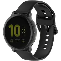 Чохол-накладка DK Silicone Face Case для Samsung Galaxy Active 2 (R820 / R825) 44mm (black / clear) - мініатюра 3