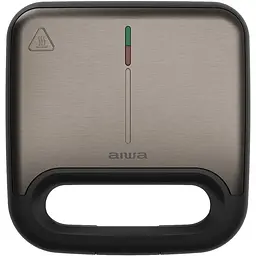 Мультимейкер AIWA TETSU ASM-750 750Вт/гриль/сендвіч/товсті вафлі/змінні пластини/коричневий - мініатюра 2