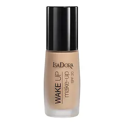 Тональна основа IsaDora Wake Up Make-Up Foundation SPF 20, відтінок 04 (Warm Beige), 30 мл (492779) - мініатюра 2