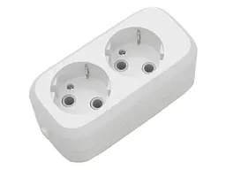 Колодка подовжувача Electrum ABS SM-2E White (C-SM-1775)