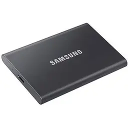 Зовнішній SSD накопичувач Samsung T7 500 GB Titan [MU-PC500T/WW] Gray [71859] - мініатюра 6