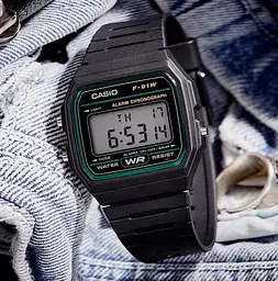 Годинник Casio F-91W-3 - мініатюра 5