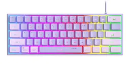 Клавіатура MageGee TS91 RGB (6971969727564-UA) Violet (G-000004393)