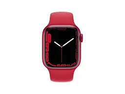 Смарт-годинник Apple Watch Series 7 GPS 45mm PRODUCT RED Aluminum Case With PRODUCT RED Sport Band (MKN93) - мініатюра 5
