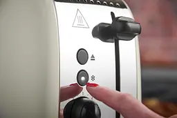 Тостер Russell Hobbs Colours Plus 1600 Вт нержав. підігрів розморозка бежевий - мініатюра 5