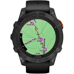 Смарт-годинник Garmin Fenix 7 Pro Solar (No Wi-Fi) Slate Gray with Black Band (010-02777-02) [173307] - мініатюра 5