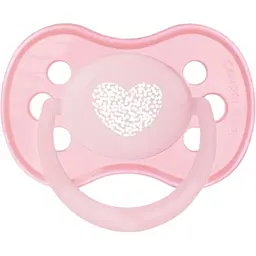 Силіконова симетрична пустушка Canpol Babies Pastelove рожевий 0-6 міс. (22/416)