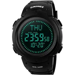 Годинник наручний Skmei 1265 Dark Blue, 1265DKBU (15931) - мініатюра 2