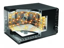 Whirlpool Мікрохвильова піч, 25л, електронне упр., 800Вт, гриль, дисплей, чорний - мініатюра 4