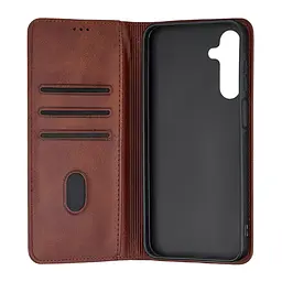 Чохол-книжка Premium Samsung A16 4G (A165)/A16 5G (A166) Dark Brown - мініатюра 2