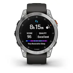 Смарт-годинник Garmin Epix Gen 2 Standard Edition 47 мм Slate Steel with Graphite Band 010-02582-00/01 [70947] - мініатюра 7