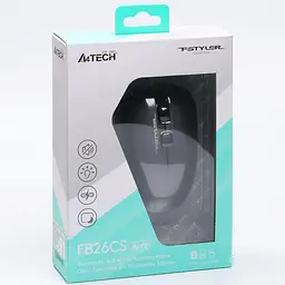 Бездротова миша A4Tech FB26CS Air2 Silent BT/WRL Smoky Grey (FB26CS Air2 Smoky Grey) (FB26CS Air2 (Smoky Grey)) - мініатюра 10