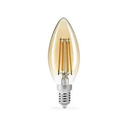 LED-лампа Titanum Filament C37 4W E14 2200K бронзова (25524-000) - мініатюра 2