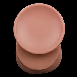 Фалоімітатор LoveToy Sliding-Skin Dual Layer Dong King Sized 31 см тілесний - мініатюра 8