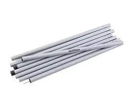 Стійки для тенту Naturehike Steel poles (NH19PJ042) 25ммx2.4м - 2 шт - сталеві - мініатюра 2