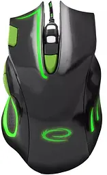 Миша Esperanza MX401 Hawk USB Black-Green (EGM401KG)