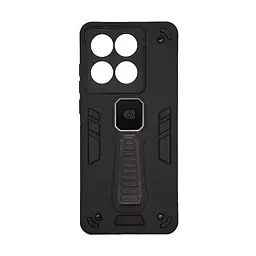 Чехол для Motorola Edge 60 Fusion 5G/60 5G, Proover, черный, с подставкой и магнитом, противоударный, ударопрочный, бронированный, панель-накладка, защита всего корпуса, термополиуретан (TPU) + поликарбонат (PC), ArmorStandart (ARM86025)