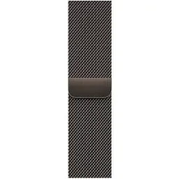 Смарт-годинник Apple Watch Series 7 GPS + Cellular 45mm Graphite Stainless Steel with Graphite Milanese Loop [MKJJ3] [62626] - мініатюра 3