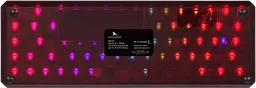 Клавіатура бездротова Motospeed Darmoshark K5 Gateron Red RGB Red-Black (dmk5rbgr) - мініатюра 3