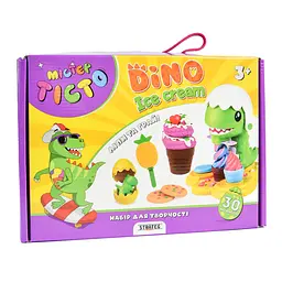 Набір для творчості Strateg Містер тісто Dino Ice Cream (41024)