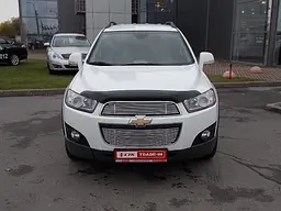 Дефлектор капоту мухобійка Chevrolet Captiva 2012 Темний