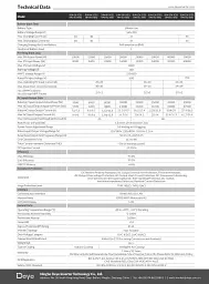 Гібридний інвертор Deye SUN-25K-SG01HP3-EU-AM2 25 кВт для високовольтних сонячних систем з MPPT контролерами - мініатюра 4