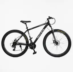 Велосипед Спортивний Corso NEW NITRO 29" NT-68046 рама сталева 19", обладнання Saiguan швидкість 21, зібраний на 75%