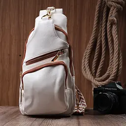 Зручна жіноча слінг сумка через плече з екошкіри Vintage 16х30х8 см sum0026958 - мініатюра 9