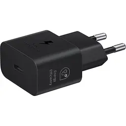 Мережевий зарядний пристрій Samsung 25W + Cable USB-С to USB-С Black (EP-T2510XBEGEU) [95121] - мініатюра 2