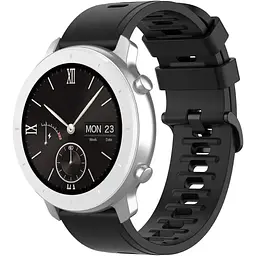 Ремінець для Amazfit GTR силіконовий швидкознімний металеві застібки - мініатюра 3