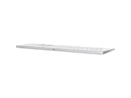 Клавіатура Apple Magic Keyboard with Touch ID and Numeric Keypad for Mac with silicon USB-C White Keys (MXK73) - мініатюра 3