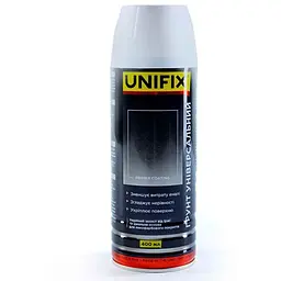 Грунтовка універсальна в балончику Unifix 400мл білий мат