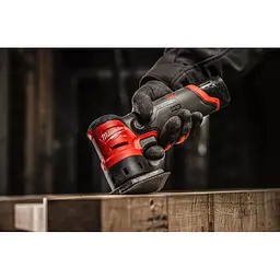 Вібраційна акумуляторна безщіткова шліфувальна машина MILWAUKEE, M12 FDSS-422X (зарядний пристрій, 1×2 А·год, 1×4 А·год, HD-кейс) - мініатюра 6