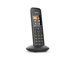 Додаткова трубка Gigaset C570HX Чорний (S30852H2861R601)