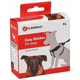 Flamingo (фламінго) easy walker тренувальна шлейка для собак ізі волкер, нейлон