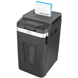Знищувач документів HP Pro Shred Auto 400CC, A4, 80g х 10 л.,4*12, 53л., P-4 - мініатюра 6