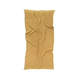 Рушник Lotus Home - Rius mustard гірчичний 90x170