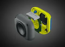 Колонка портативна Muse M-360 BTF жовта - мініатюра 6
