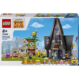 Конструктор LEGO Despicable Me Родинний маєток Ґру й посіпак 868 деталей (75583)