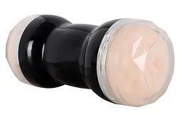 Мастурбатор подвійний You2Toys Double Masturbator, 20 см (тілесний) - мініатюра 8
