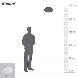 Світлодіодний світильник Kanlux VARSO LED 24W-WW-O (26444) - мініатюра 5