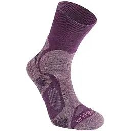 Шкарпетки Bridgedale Hike LW T2 Endurance Boot Wmn Original L Plum (1053-710628.350.L) - мініатюра 3
