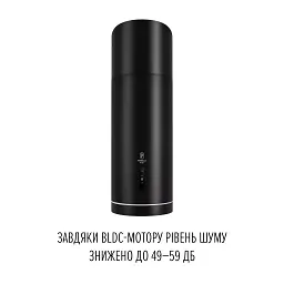 Витяжка острівна Perfelli Design Isola 35 Nero Silenzio - мініатюра 4