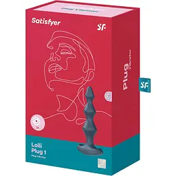 Анальний стимулятор-намистини з двома моторами Satisfyer Lolli-Plug 1 Dark teal - мініатюра 5