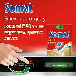 Таблетки для посудомийної машини Somat Gold Duo 70 + 70 шт. - мініатюра 6