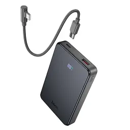 Батарея HOCO J170 Starlight 22.5W (10000mAh) Metal Gray 6942007672696 - мініатюра 3
