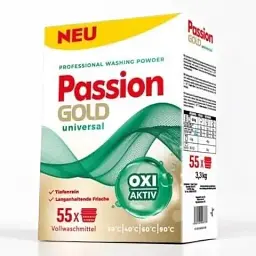 Пральний порошок Passion Gold Universal, 3.3 кг, 55 прань